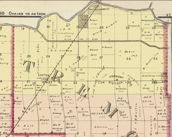 1877 Tremont Map