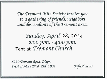 Tremont Mite Society of the 1871 Westminster Presbyterian Church 150th Anniversary